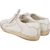 Saint Laurent White Leather Pins Sneaker (41)