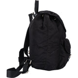 Prada Black Nylon Triangle Backpack