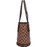 Louis Vuitton Damier Ebene Monogram Bucket Bag PM Handbag