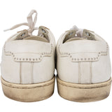 Saint Laurent White Leather Pins Sneaker (41)
