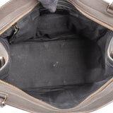 Yves Saint Laurent Grey Leather Y Handbag