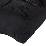 Prada Black Nylon Triangle Backpack