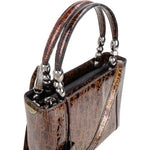 Christian Dior Patent Leather Oblique Monogram Maris Handbag - vintageandkickz