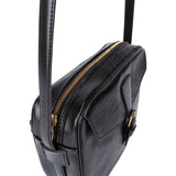 Louis Vuitton Noir Epi Leather Jeune Fille MM Crossbody Bag