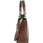 Christian Dior Patent Leather Oblique Monogram Maris Handbag - vintageandkickz