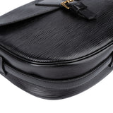 Louis Vuitton Noir Epi Leather Jeune Fille MM Crossbody Bag