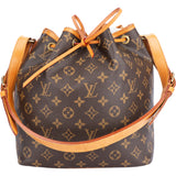 Louis Vuitton Canvas Monogram Sac Noe Petit Shoulder Bag