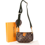 Louis Vuitton Canvas Monogram Multi Pochette Crossbody Bag