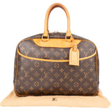 Louis Vuitton Canvas Monogram Deauville Handbag
