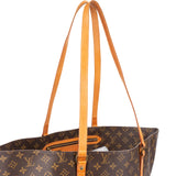 Louis Vuitton Canvas Monogram Sac Shopping Shoulder Bag
