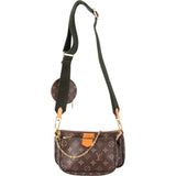 Louis Vuitton Canvas Monogram Multi Pochette Crossbody Bag