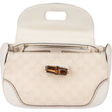Gucci Classic GG Monogram Bamboo Handbag