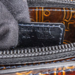 Christian Dior Patent Leather Oblique Monogram Maris Handbag - vintageandkickz