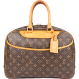 Louis Vuitton Canvas Monogram Deauville Handbag