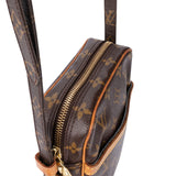 Louis Vuitton Canvas Monogram Danube Crossbody Bag