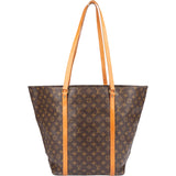 Louis Vuitton Canvas Monogram Sac Shopping Shoulder Bag