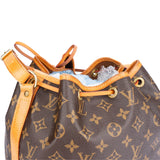 Louis Vuitton Canvas Monogram Sac Noe Petit Shoulder Bag