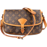 Louis Vuitton Canvas Monogram Sologne Crossbody Bag