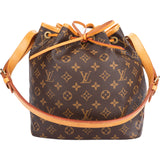 Louis Vuitton Canvas Monogram Sac Noe Petit Shoulder Bag