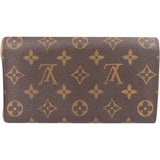 Louis Vuitton Canvas Monogram Sarah Wallet
