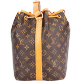 Louis Vuitton Canvas Monogram Sac Noe Petit Shoulder Bag