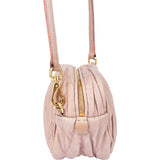 Miu Miu Quilted Leather Mini Crossbody Bag