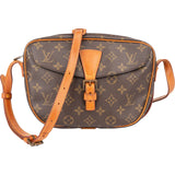 Louis Vuitton Canvas Monogram Jeuen Fille MM Crossbody Bag