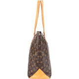 Louis Vuitton Canvas Monogram Cabas Mezzo Shoulder Bag