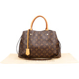 Louis Vuitton Canvas Monogram Montaigne MM Handbag