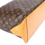 Louis Vuitton Canvas Monogram Cabas Mezzo Shoulder Bag