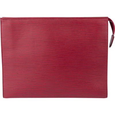 Louis Vuitton Epi Leather Poche Toilette Clutch