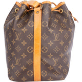 Louis Vuitton Canvas Monogram Sac Noe Petit Shoulder Bag