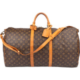 Louis Vuitton Canvas Monogram Keepall 60 Bandouliere