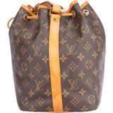 Louis Vuitton Canvas Monogram Sac Noe Petit Shoulder Bag