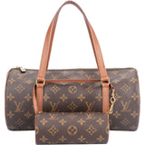 Louis Vuitton Canvas Monogram Papillon Set Handbag