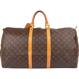 Louis Vuitton Canvas Monogram Keepall 55