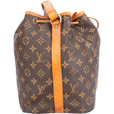 Louis Vuitton Canvas Monogram Sac Noe Petit Shoulder Bag