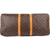 Louis Vuitton Canvas Monogram Keepall 55