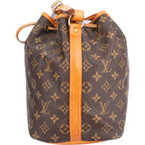 Louis Vuitton Canvas Monogram Sac Noe Petit Shoulder Bag