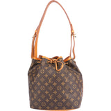 Louis Vuitton Canvas Monogram Sac Noe Petit Shoulder Bag