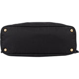 Prada Nylon Saffiano Leather Shopper Handbag