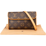 Louis Vuitton Canvas Monogram Pochette Florentine Crossbody Bag