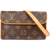 Louis Vuitton Canvas Monogram Pochette Florentine Crossbody Bag