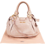 Miu Miu Classic Leather City Handbag