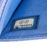 Chanel Quilted Patent Leather Wallet On Chain Crossbody Bag