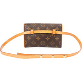 Louis Vuitton Canvas Monogram Pochette Florentine Crossbody Bag