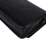 Chanel Black Camelia Wallet On Chain Crossbody Bag