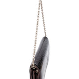 Christian Dior Patent Leather Trotter Monogram Wallet on Chain Handbag
