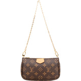 Louis Vuitton Canvas Monogram Pochette Accessoire Shoulder Bag
