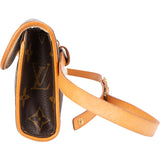 Louis Vuitton Canvas Monogram Pochette Florentine Crossbody Bag